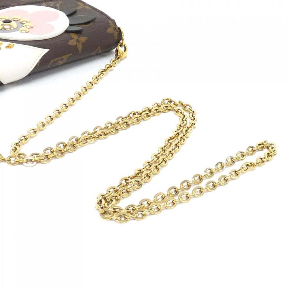 LOUIS VUITTON Authentic Brown Monogram Pochette Shoulder Bag - Picture 8 of 10